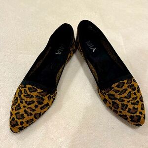 Cheetah print flats